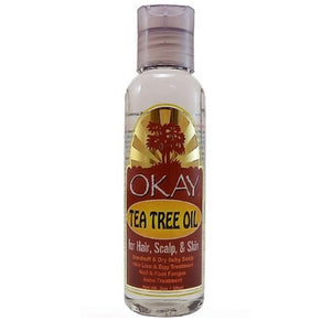 OKAY - Paraben Free Tea Tree Oil for Dandruff and Dry Itchy Skin 2 oz