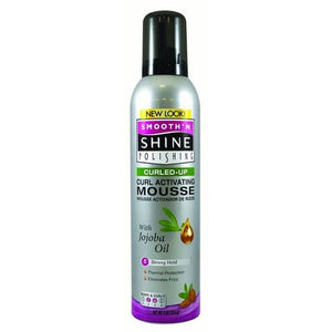 Smooth 'N Shine - Curl Activating Mousse Strong Hold 9 oz