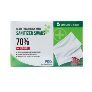Sense Fresh - Quick Hand Sanitizer Swabs (20 pcs/pack)
