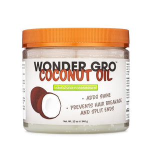 Wonder Gro - Hair and Scalp Conditioner Coconut Oil 12 oz