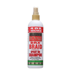 African Royale - BRX Braid Extensions Spray On Shampoo 12 fl oz