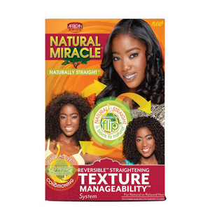 African Pride - Natural Miracle Texture Manageability System Natural or Relaxed Hair