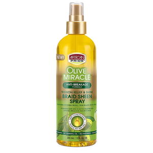 African Pride - Olive Miracle Braid Sheen Spray 12 fl oz