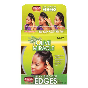 African Pride - Olive Miracle Silky Smooth Edges 2.25 oz