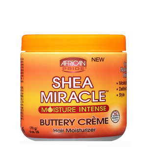 African Pride - Shea Butter Miracle Buttery Creme Hair Moisturizer 6 oz