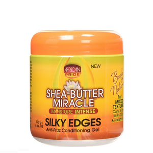 African Pride - Shea Miracle Moisture Intense Silky Edges 6 oz