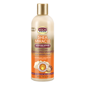 African Pride - Shea Miracle Moisture Intense Sulfate Free Detangling Shampoo 12 fl oz