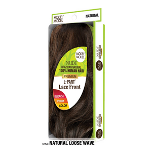 Model Model - Premium Lace L-Part Natural Loose Wave #Natural