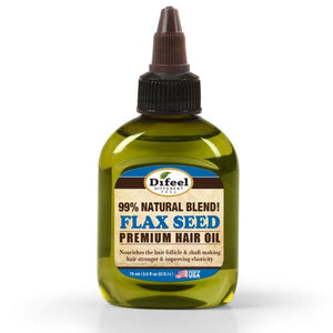 Sunflower Difeel - Flax Seed Premium Hair Oil 2.5 fl oz