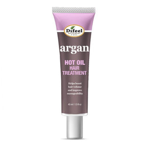 Sunflower Difeel - Hot Oil Hair Treatment With Argan Oil 1.5 fl oz