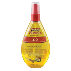 Africa's Best Textures - Anti-Breakage Fab 5 Natural Growth Oil 5 fl oz