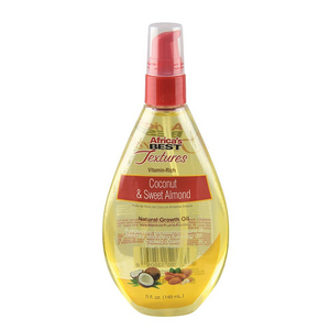 Africa's Best Textures - Vitamin-Rich Coconut and Sweet Almond Natural Growth Oil 5 fl oz