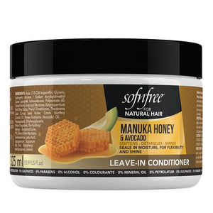 Sofn' Free - Manuka Honey and Avocado Leave In Conditioner 10.99 fl oz