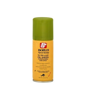 Isoplus - Natural Remedy Tea Tree and Aloe Oil Sheen Hair Spray