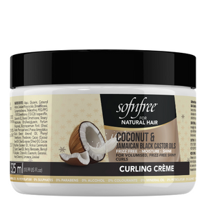Sofn' Free - Coconut and Jamaican Black Castor Oil Everyday Curling Crème 10.99 fl oz