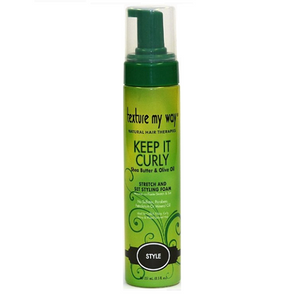 Texture my Way - Keep it Curly Stretch and Set Styling Foam 8.5 fl oz