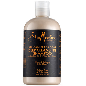Shea Moisture - African Black Soap Deep Cleansing Shampoo 13 oz
