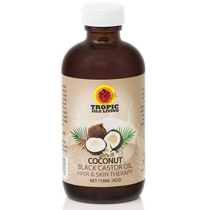Tropic Isle Living - Coconut Black Castor Oil Hair and Skin Therapy 4 oz