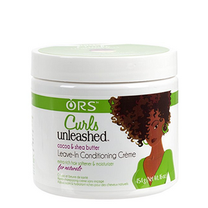 ORS Curls - Unleashed Cocoa and Shea Butter Leave In Conditioning Creme 16 oz