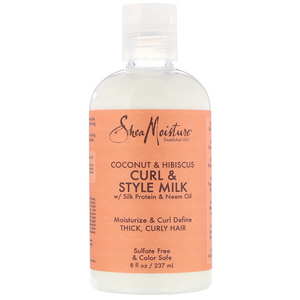 Shea Moisture - Coconut & Hibiscus Curl & Style Milk 8 oz