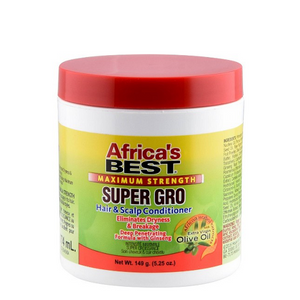 Africa's Best - Gro Super Maximum Hair & Scalp Conditioner 5.25 oz