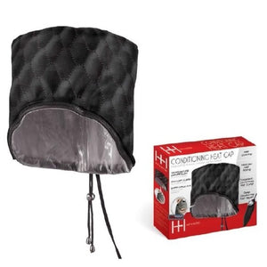 Annie International - Hot and Hotter 3 In 1 Professional Washable Conditioning Heat Cap Black