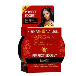 Creme of Nature - Argan Oil Perfect Edges Black 2.25 oz