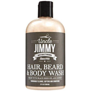 Uncle Jimmy - Hair Beard and Body Wash 12 fl oz