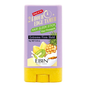 Ebin - 24 Hour Edge Tamer Sleek Hair Wax Stick Kiwi Pineapple