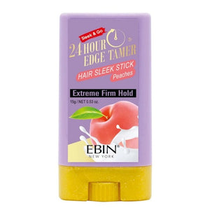 Ebin - 24 Hour Edge Tamer Sleek Hair Wax Stick Peaches