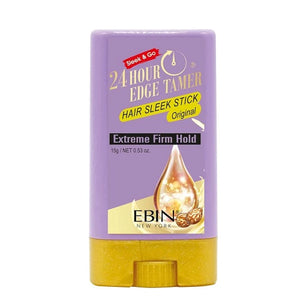 Ebin - 24 Hour Edge Tamer Sleek Hair Wax Stick Original 0.53 oz