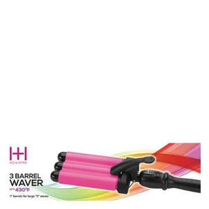 Annie International - Hot and Hotter 3 Barrel Waver Hot Pink