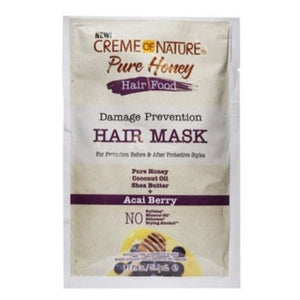 Crème of Nature - Pure Honey Hair Food Acai Berry Hair Mask 1.75 fl oz