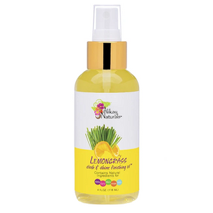 Alikay Naturals - Lemongrass Sleek and Shine Finishing Oil 4 fl oz