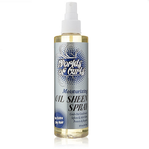 Worlds of Curls - Oil Sheen Spray for Extra Dry Hair 8 fl oz
