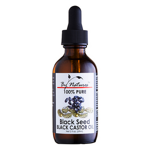 By Natures - 100% Pure Black Seed Black Castor Oil 2 fl oz