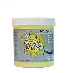 Worlds of Curls - Pudding with Milk Protein and Honey 15.2 oz