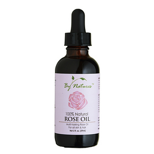 By Natures - 100% Natural Rose Oil 2 fl oz