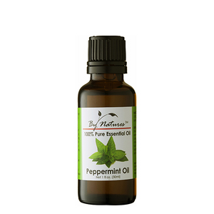 By Natures - 100% Pure Peppermint Essential Oil 1 fl oz