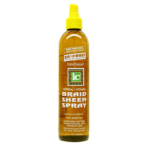 Fantasia IC - Herbal and Vitamin Braid Sheen Spray 12 fl oz