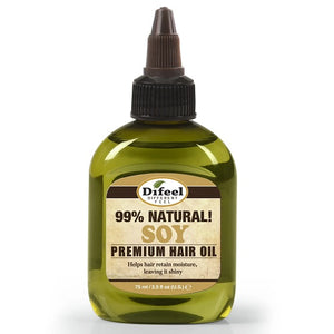 Sunflower Premium Natural Hair Oil - Soy Oil 2.5 oz
