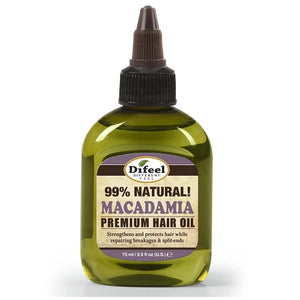 Sunflower Premium Natural Hair Oil - Macadamia Oil 2.5 oz