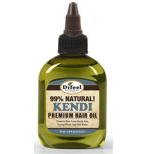 Sunflower Premium Natural Hair Oil - Kendi For Damaged Hair 2.5 oz