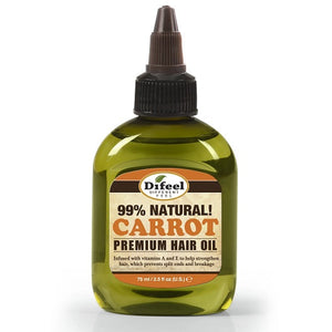 Sunflower Premium Natural Hair Oil - Carrot Oil 2.5 oz